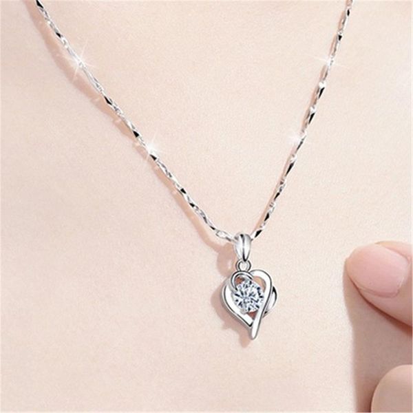 pendant necklaces women silver necklace simple student sen temperament chain love diamond summer boho jewelry gift femme
pendant necklaces women silver necklace simple student sen temperament chain love diamond summer boho jewelry gift femme