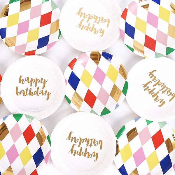 packaging dinner service 8pc rainbow multicolor disposable tableware party paper plates cups birthday baptism easter children's day dec
packaging dinner service 8pc rainbow multicolor disposable tableware party paper plates cups birthday baptism easter children's day dec