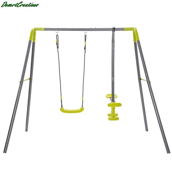 in 1 metal swing set for backyard, heavy duty a-frame, height adjustment camp furniture
in 1 metal swing set for backyard, heavy duty a-frame, height adjustment camp furniture