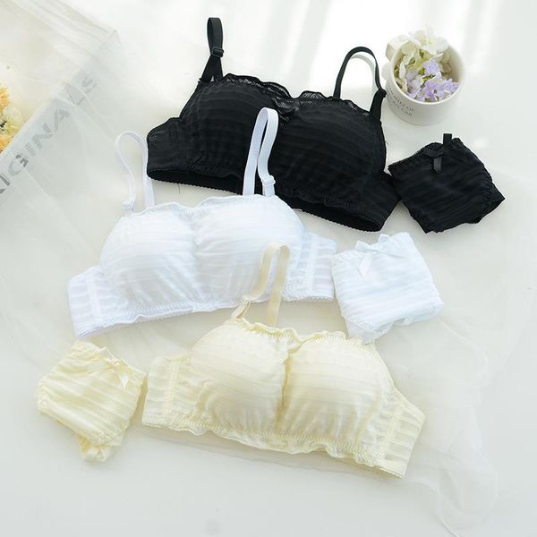 bras sets 2021 women fashion purple lingerie lace ruffle straps bralette bow soft trim panties push up wireless bra set, Red;black
bras sets 2021 women fashion purple lingerie lace ruffle straps bralette bow soft trim panties push up wireless bra set, Red;black