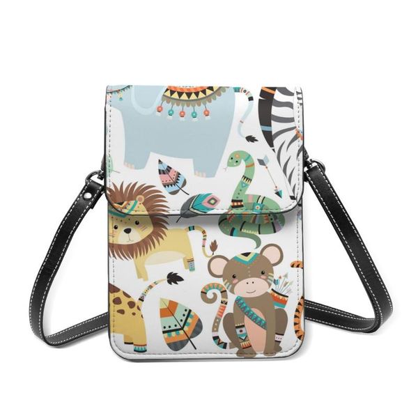 evening bags women crossbody mini phone bag woodland jungle tribal animals small female shoulder ladies messenger
evening bags women crossbody mini phone bag woodland jungle tribal animals small female shoulder ladies messenger