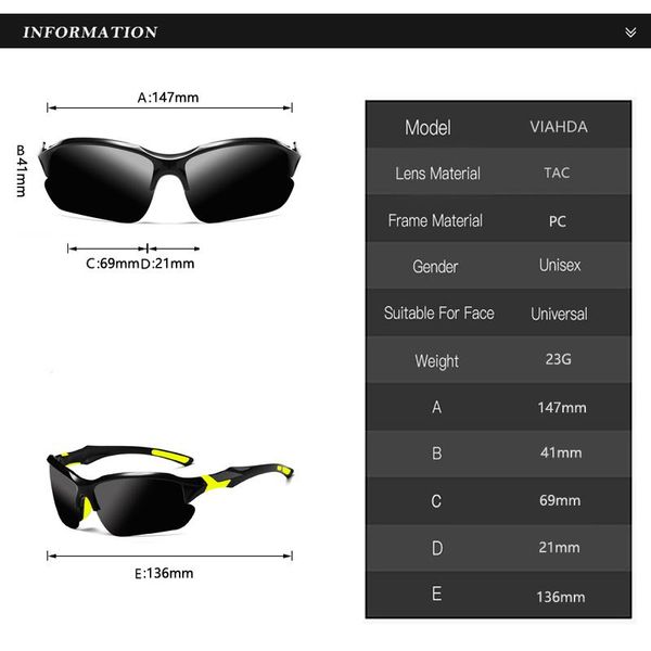 sunglasses brand design polarized men driving shades male sun glasses for mirror goggle uv400, White;black
sunglasses brand design polarized men driving shades male sun glasses for mirror goggle uv400, White;black