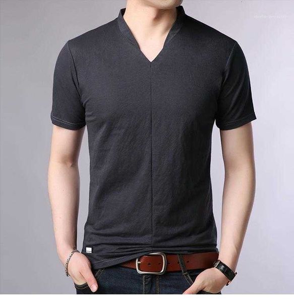 men's t-shirts clothing slim mens designer tshirt solid color summer breathable short sleeve stand collar casual tees h6y4, White;black
men's t-shirts clothing slim mens designer tshirt solid color summer breathable short sleeve stand collar casual tees h6y4, White;black