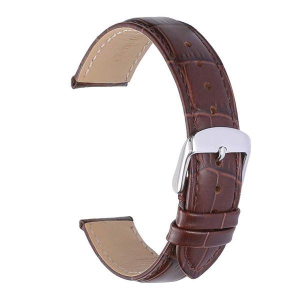 watch bands leather strap crocodile textured calfskin replacement stainless steel buckle men's women-18mm 20mm black brown
watch bands leather strap crocodile textured calfskin replacement stainless steel buckle men's women-18mm 20mm black brown