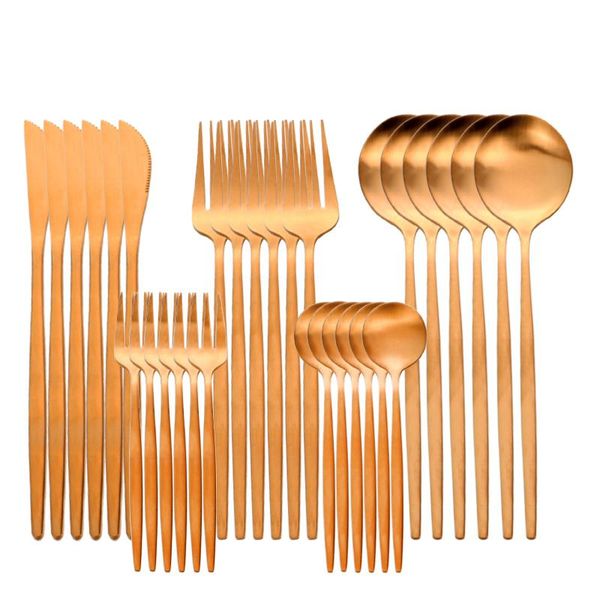 flatware sets rose set stainless steel knives forks spoons kitchen cutlery matte dinner tableware dinnerware drop
flatware sets rose set stainless steel knives forks spoons kitchen cutlery matte dinner tableware dinnerware drop