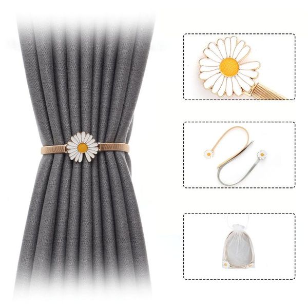 other home decor golden silver daisy elastic curtain strap simple luxury metal spring waist chain punch-belt diy decoration accessories
other home decor golden silver daisy elastic curtain strap simple luxury metal spring waist chain punch-belt diy decoration accessories