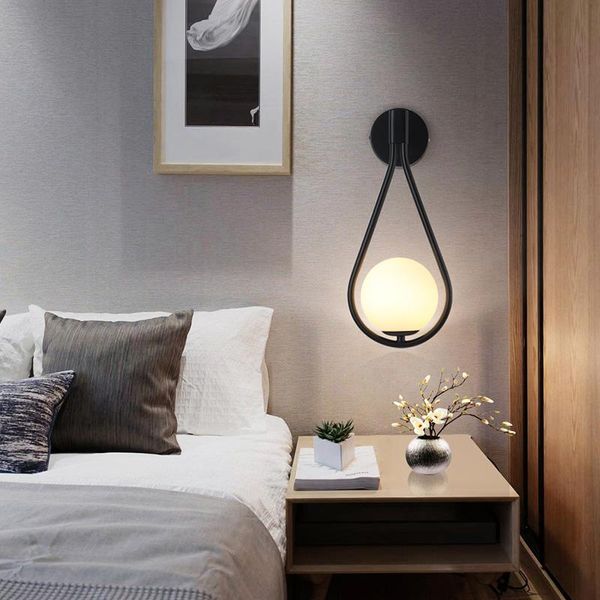 wall lamp led lamps metal living room fashion nordic modern bedside glass bedroom decoration lighting
wall lamp led lamps metal living room fashion nordic modern bedside glass bedroom decoration lighting