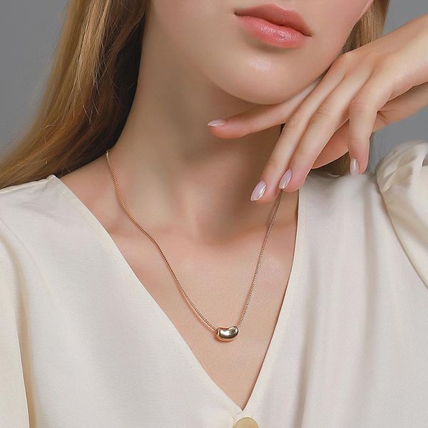 simple design pea geometric metal pendant necklace charming gold silver color clavicle chain fashion women's party jewelry gift necklac
simple design pea geometric metal pendant necklace charming gold silver color clavicle chain fashion women's party jewelry gift necklac