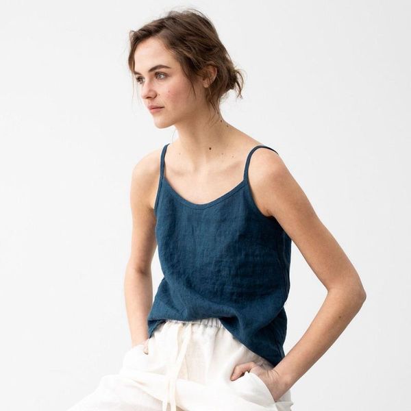 women's blouses & shirts 2021 cotton linen women shirt solid sleeveless o neck lightweight blouse sun-undershirts slim plus size 4xl, White
women's blouses & shirts 2021 cotton linen women shirt solid sleeveless o neck lightweight blouse sun-undershirts slim plus size 4xl, White