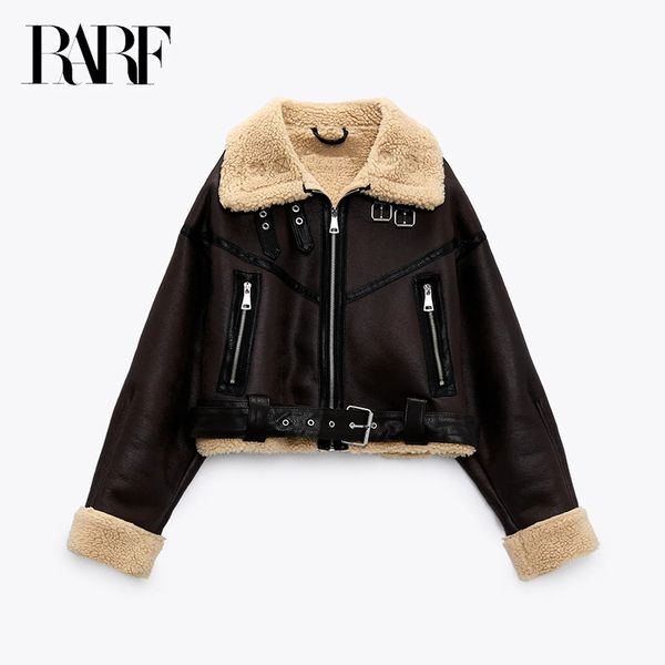 new 2021 winter jaet women thi faux leather jaet women coat warm lamb biker coat female casual belt outwear ladies, Black
new 2021 winter jaet women thi faux leather jaet women coat warm lamb biker coat female casual belt outwear ladies, Black