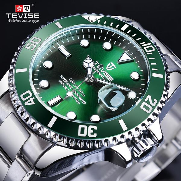 tevise green bezel fashion sports waterproof automatic mechanical watches brand luxury calendar lighting reverse male clock relogio, Slivery;brown
tevise green bezel fashion sports waterproof automatic mechanical watches brand luxury calendar lighting reverse male clock relogio, Slivery;brown