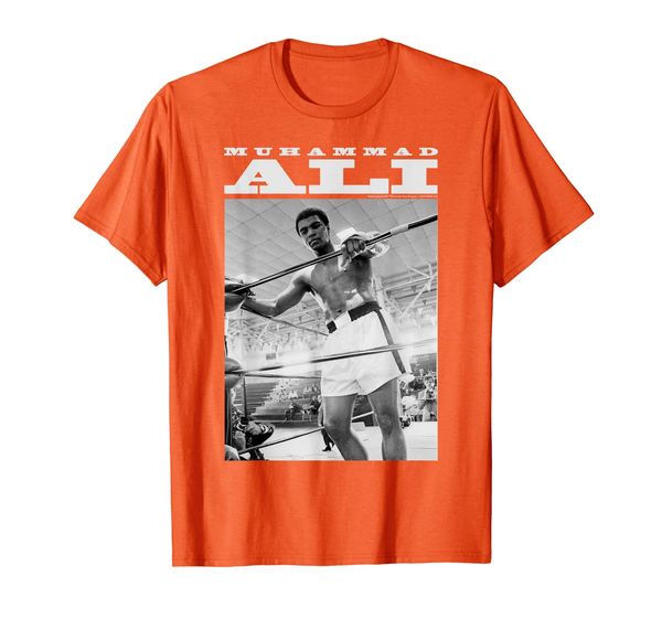 muhammad ali stand tall t-shirt, White;black 
muhammad ali stand tall t-shirt, White;black