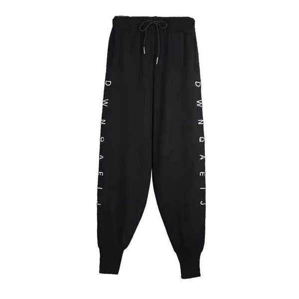 l-6xl oversized wide-leg harem pants female letters loose high waist slimming casual sports women's & capris, Black;white
l-6xl oversized wide-leg harem pants female letters loose high waist slimming casual sports women's & capris, Black;white