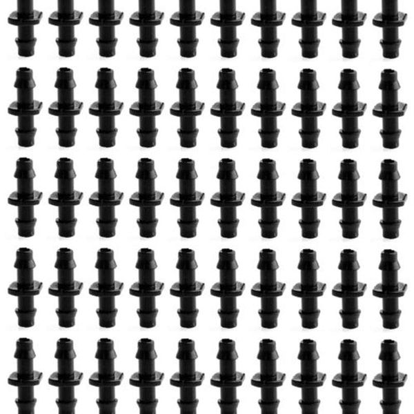 100pcs 1/4inch hose garden lawn watering irrigation barbed connector double way for 4/7mm drip equipments
100pcs 1/4inch hose garden lawn watering irrigation barbed connector double way for 4/7mm drip equipments