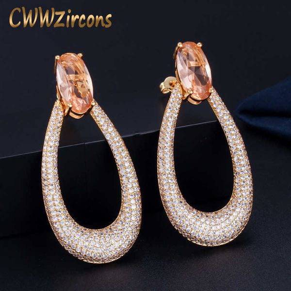 yellow gold color micro pave cubic zirconia stone long round drop earrings engagement wedding party jewelry cz583 210714, Silver
yellow gold color micro pave cubic zirconia stone long round drop earrings engagement wedding party jewelry cz583 210714, Silver