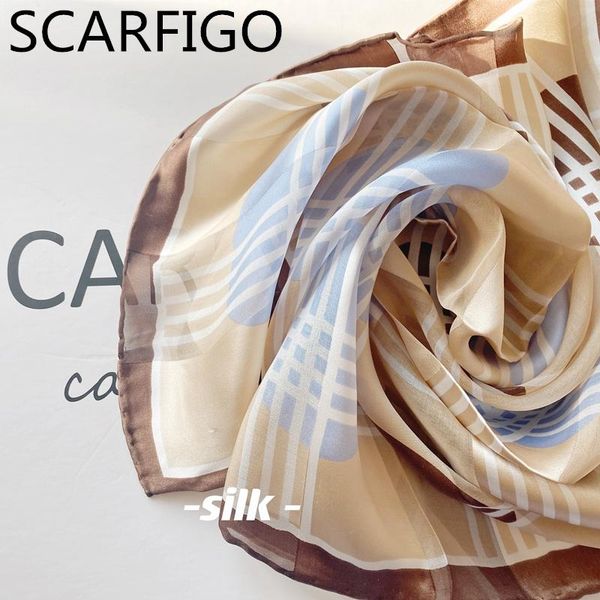 scarves scarfigo 2021 fashion 100% silk square scarf for women 50*50cm hair tie band bag warp soft neckerchief hijab headscarf, Blue;gray
scarves scarfigo 2021 fashion 100% silk square scarf for women 50*50cm hair tie band bag warp soft neckerchief hijab headscarf, Blue;gray
