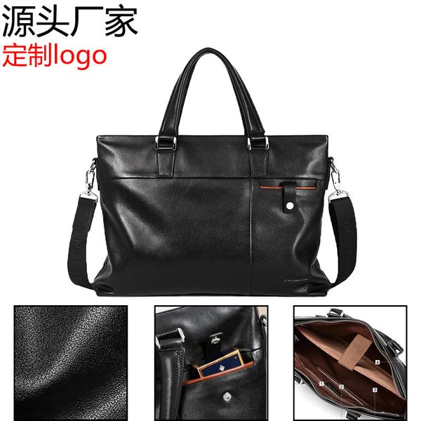 bosdenton leather handbag men's busins youth briefcase horizontal computer bag
bosdenton leather handbag men's busins youth briefcase horizontal computer bag
