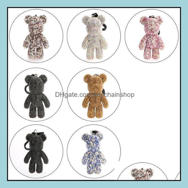 keychains fashion accessories diamond bear keychain pendant flash drill cartoon doll birthday gift female bag hanging with key chain drop de, Silver
keychains fashion accessories diamond bear keychain pendant flash drill cartoon doll birthday gift female bag hanging with key chain drop de, Silver