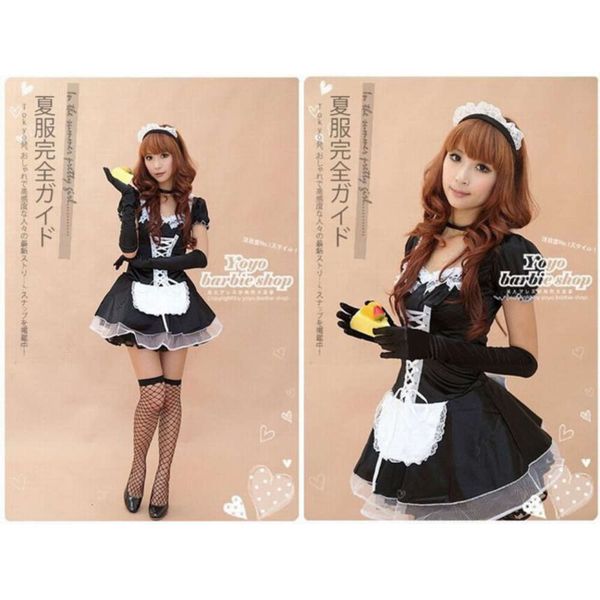 size skirt women's plus erotic underwear halloween costume uniform seductive maid drs, Black;white
size skirt women's plus erotic underwear halloween costume uniform seductive maid drs, Black;white
