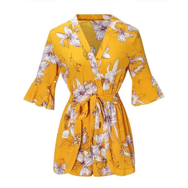 women's jumpsuits & rompers chic fashion women bohemian style flower printed playsuits female summer beach, Black;white
women's jumpsuits & rompers chic fashion women bohemian style flower printed playsuits female summer beach, Black;white