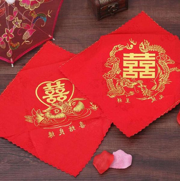 red handkerchief wedding handkerchief wedding red letter bride's gift, White
red handkerchief wedding handkerchief wedding red letter bride's gift, White