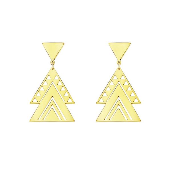 stud etcavce gold color pave pyramid earrings for women jewelry stainless steel triangle earring boucle d'oreille femme 2021, Golden;silver
stud etcavce gold color pave pyramid earrings for women jewelry stainless steel triangle earring boucle d'oreille femme 2021, Golden;silver