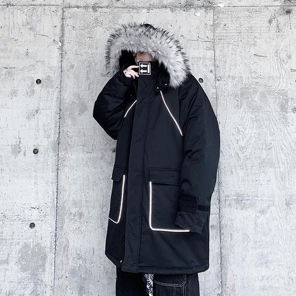 men's down & parkas m-5xl plus size removable faux fur hooded coat jacket winter warm long coats overwear outwear oversize men clothing, Black
men's down & parkas m-5xl plus size removable faux fur hooded coat jacket winter warm long coats overwear outwear oversize men clothing, Black