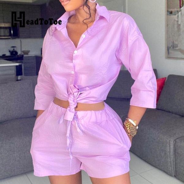 women's tracksuits solid long sleeve shirt & pocket shorts set women two piece, Gray
women's tracksuits solid long sleeve shirt & pocket shorts set women two piece, Gray