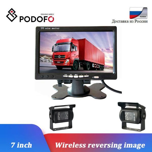 car rear view cameras& parking sensors podofo ultra slim 7" hd tft lcd monitor + camera night vision waterproof backup for bus truck rv
car rear view cameras& parking sensors podofo ultra slim 7" hd tft lcd monitor + camera night vision waterproof backup for bus truck rv