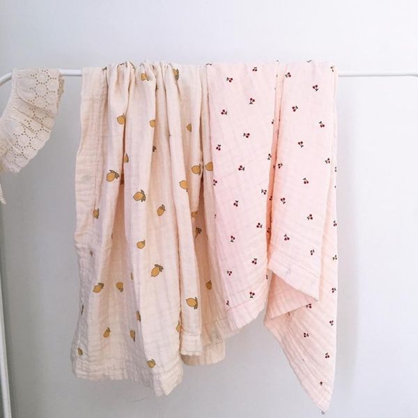 blankets 47x47 inches baby muslin swaddle blanket born infant boys girls cute cherry fruit print soft swaddling receiving t21c
blankets 47x47 inches baby muslin swaddle blanket born infant boys girls cute cherry fruit print soft swaddling receiving t21c