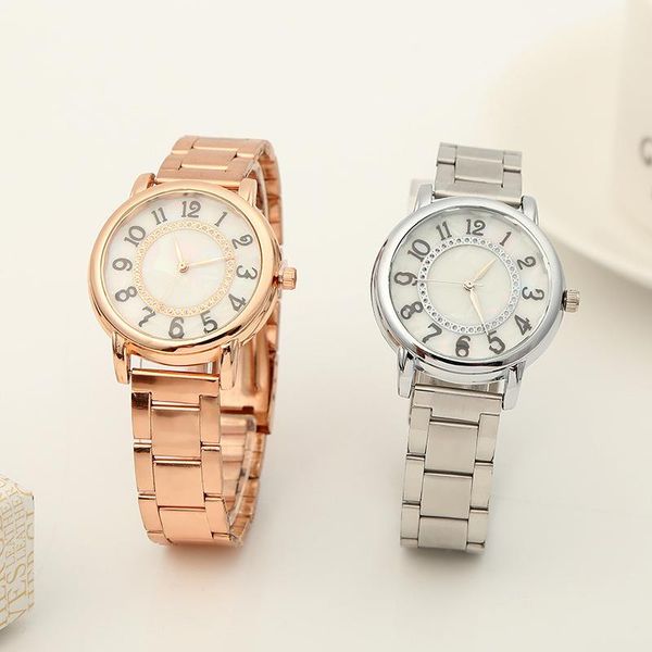 wristwatches cross-border special for joom women's watch leisure steel band ultra thin diamond quartz factory direct selling, Slivery;brown
wristwatches cross-border special for joom women's watch leisure steel band ultra thin diamond quartz factory direct selling, Slivery;brown