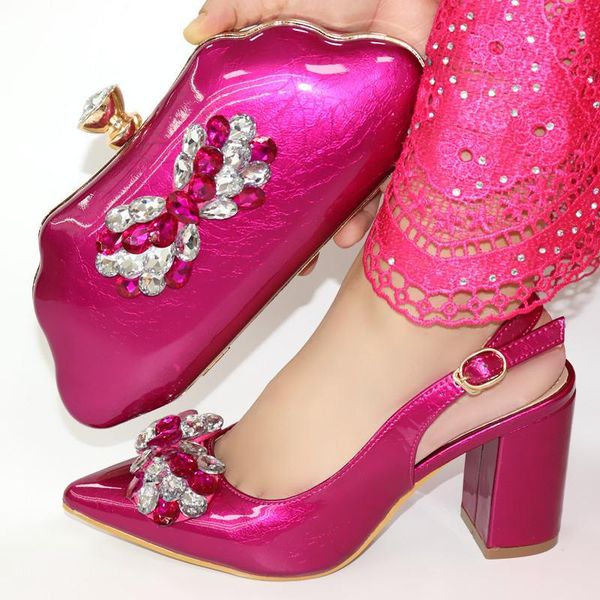 arrival pu leather pumps woman shoes and bag set african design fuchsia color stones for wedding tx-822 dress, Black
arrival pu leather pumps woman shoes and bag set african design fuchsia color stones for wedding tx-822 dress, Black