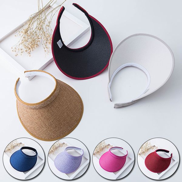 women man summer hats fashion solid outdoors sun hat e casual empty caps sunhats, Blue;gray
women man summer hats fashion solid outdoors sun hat e casual empty caps sunhats, Blue;gray