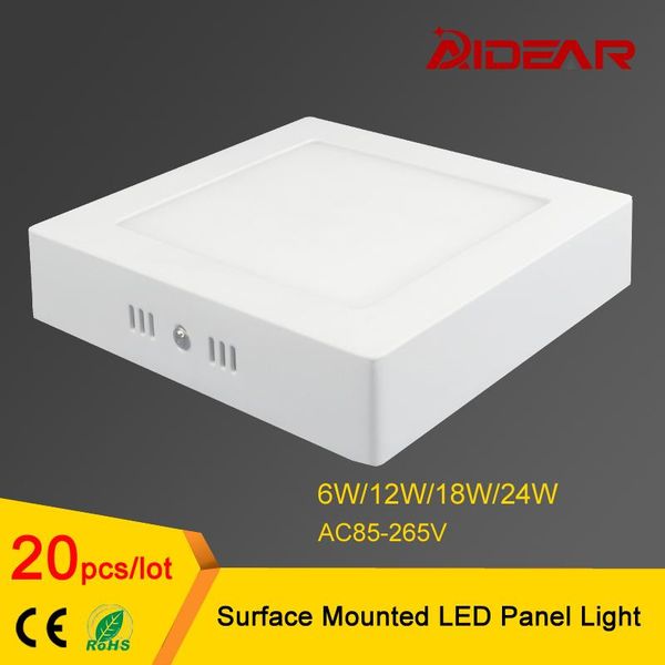 panel lights 6w 12w 18w 24w square led light surface mounted downlight lighting ac85-265v
panel lights 6w 12w 18w 24w square led light surface mounted downlight lighting ac85-265v