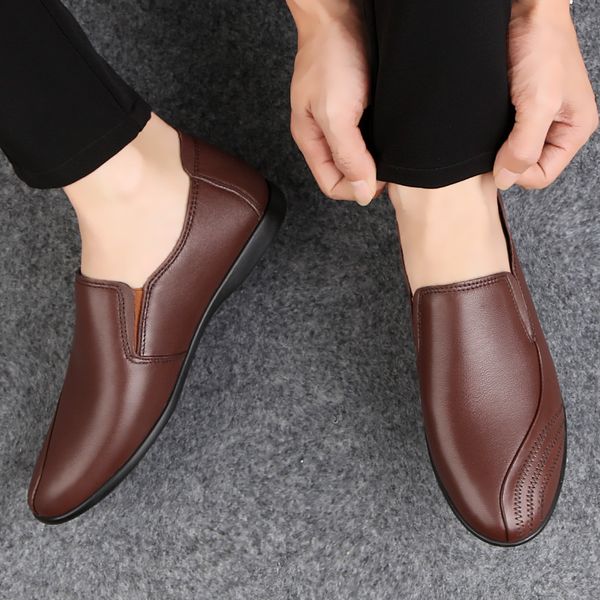 fashion men casual shoes 45 genuine leather loafers mens shoes brown sneakers breathable slip-on formal dress zapatos de hombre*, Black
fashion men casual shoes 45 genuine leather loafers mens shoes brown sneakers breathable slip-on formal dress zapatos de hombre*, Black