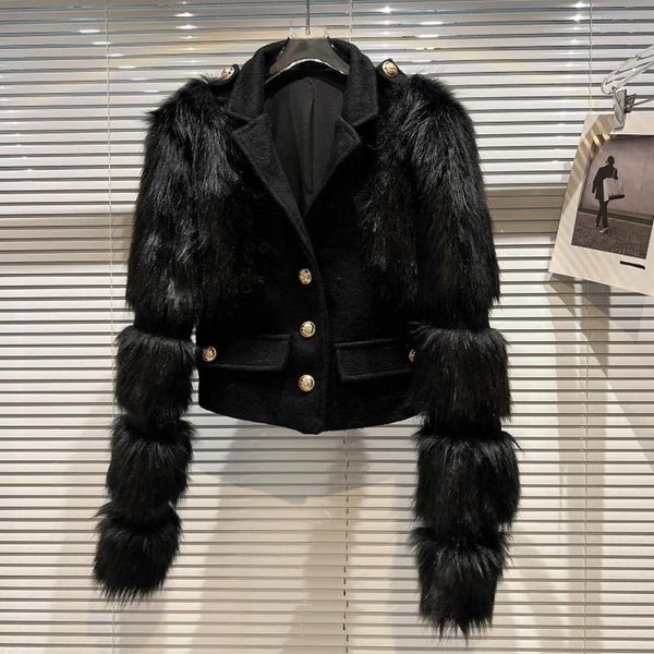 women's jackets fashion designer 2021 autumn winter jacket women black patchwork single breasted ladies coat, Black;brown
women's jackets fashion designer 2021 autumn winter jacket women black patchwork single breasted ladies coat, Black;brown