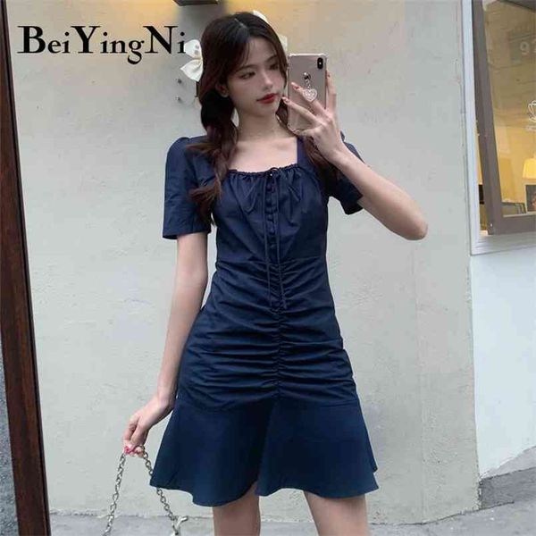 mermaid dress pleated drawstring ruffles slim summer short sleeve solid color plus size mini girls vintage 210506, Black;gray
mermaid dress pleated drawstring ruffles slim summer short sleeve solid color plus size mini girls vintage 210506, Black;gray