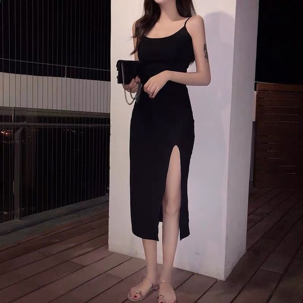 slim high waist strapless strap dress feminine cross backless dress summer sleeveless fashion split mid-length dress blackswimwear bathing s, Black;gray
slim high waist strapless strap dress feminine cross backless dress summer sleeveless fashion split mid-length dress blackswimwear bathing s, Black;gray