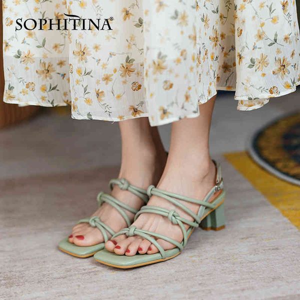 sophitina casual women's shoes genuine leather narrow band strange style buckle strap sandals office career lady sandals ao876 210513, Black
sophitina casual women's shoes genuine leather narrow band strange style buckle strap sandals office career lady sandals ao876 210513, Black