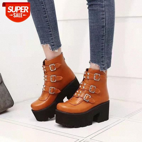 large size mid-tube motorcycle boots children's autumn and winter high-heeled martin rear zipper belt buckle fashion women's #8w89, Black
large size mid-tube motorcycle boots children's autumn and winter high-heeled martin rear zipper belt buckle fashion women's #8w89, Black