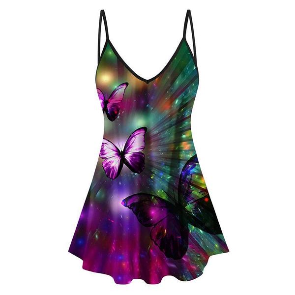 v neck butterfly print women camis spaghetti strap summer sleeve y2k plus size harajuku colorful animal gothic clothes, White
v neck butterfly print women camis spaghetti strap summer sleeve y2k plus size harajuku colorful animal gothic clothes, White