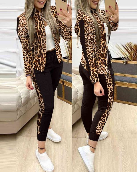 women's two piece pants tendncia leopardo 2 conjunto de duas peas roupas femininas activewear zper superior leggings feminino correspon, White
women's two piece pants tendncia leopardo 2 conjunto de duas peas roupas femininas activewear zper superior leggings feminino correspon, White