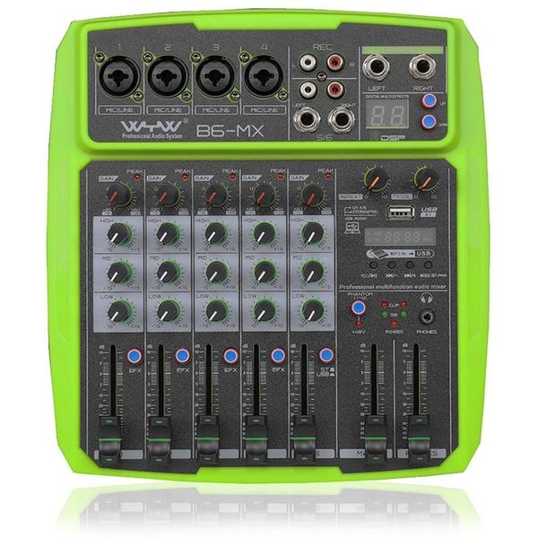sound cards wenyanwen 6-channel mixer conference audio usb bluetooth reverb processor live broadcast with card
sound cards wenyanwen 6-channel mixer conference audio usb bluetooth reverb processor live broadcast with card