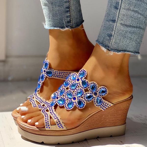 dropship wedge high heels sandal leisure platform rhinestones summer slip on mules women shoes roman woman slipper sandals, Black
dropship wedge high heels sandal leisure platform rhinestones summer slip on mules women shoes roman woman slipper sandals, Black