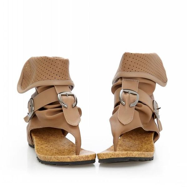 charming roman sandals cool clip toe flat boots 2021 fashion women summer hollow ankle buckle, Black
charming roman sandals cool clip toe flat boots 2021 fashion women summer hollow ankle buckle, Black