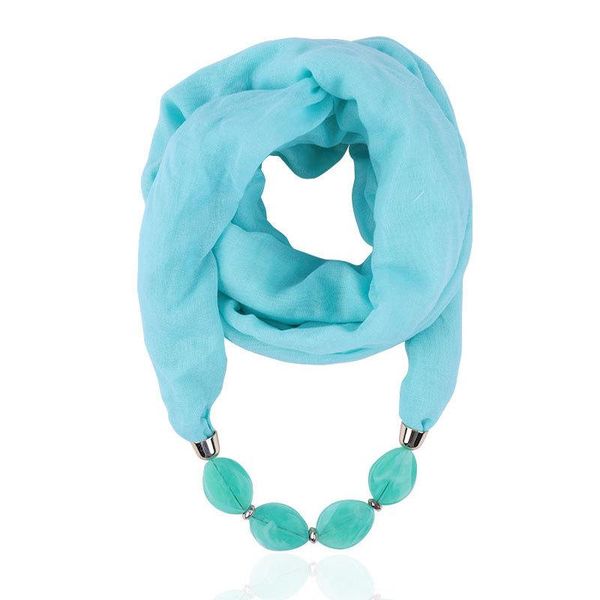 solid color jewelry statement necklace pendant scarf women bohemia neckerchief foulard femme accessories hijab stores scarves, Blue;gray
solid color jewelry statement necklace pendant scarf women bohemia neckerchief foulard femme accessories hijab stores scarves, Blue;gray
