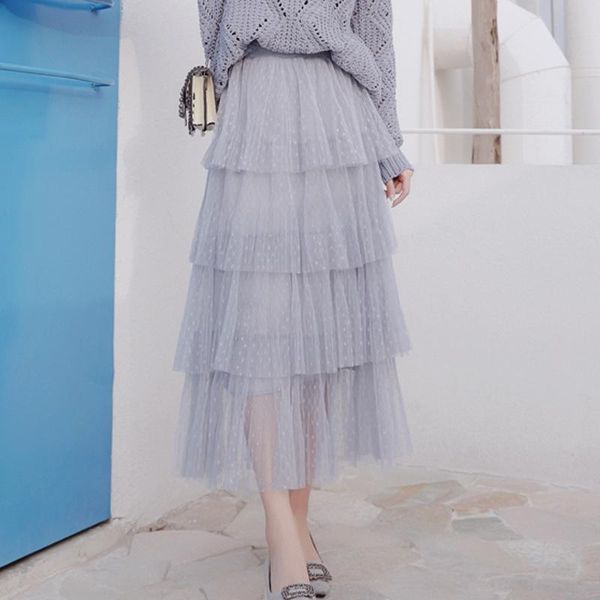 skirts super fairy maxi long tulle cakee dobby dotted mesh pleated ankle tutu skirt pink gray, Black
skirts super fairy maxi long tulle cakee dobby dotted mesh pleated ankle tutu skirt pink gray, Black