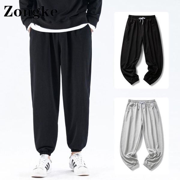 men's pants zongke 2021 solid casual pencil men trousers joggers sweatpants hip hop streetwear male plus size m-4xl, Black
men's pants zongke 2021 solid casual pencil men trousers joggers sweatpants hip hop streetwear male plus size m-4xl, Black