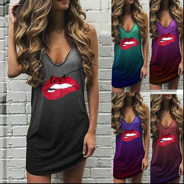 s 5xl womens dress deep v neck sleeveless casual loose mini summer print plus size vest, Black;gray
s 5xl womens dress deep v neck sleeveless casual loose mini summer print plus size vest, Black;gray