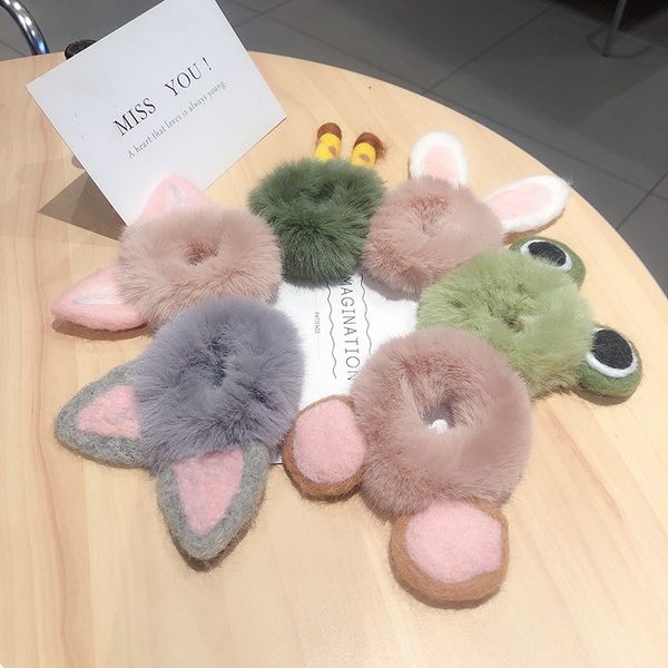 winter new fashion children's cute plush cartoon animal ears rubber band hair rope sweet girl princess ponytail hair accessories, Slivery;white
winter new fashion children's cute plush cartoon animal ears rubber band hair rope sweet girl princess ponytail hair accessories, Slivery;white